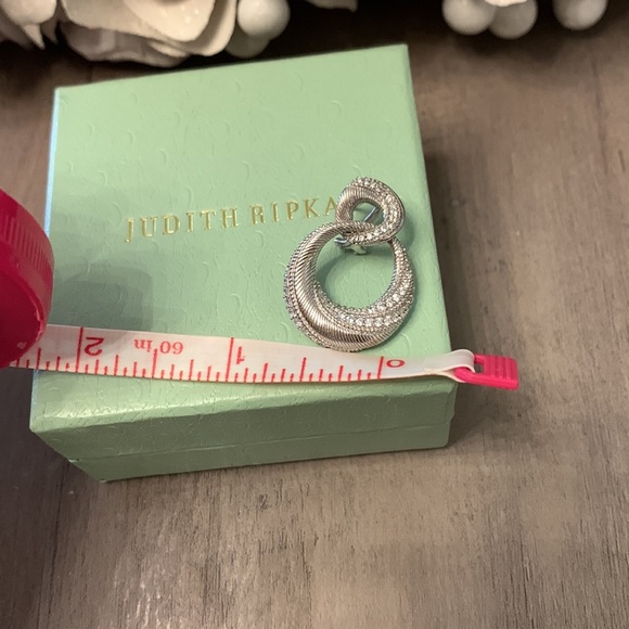 Retired Judith Ripka earrings - Picture 4 of 6